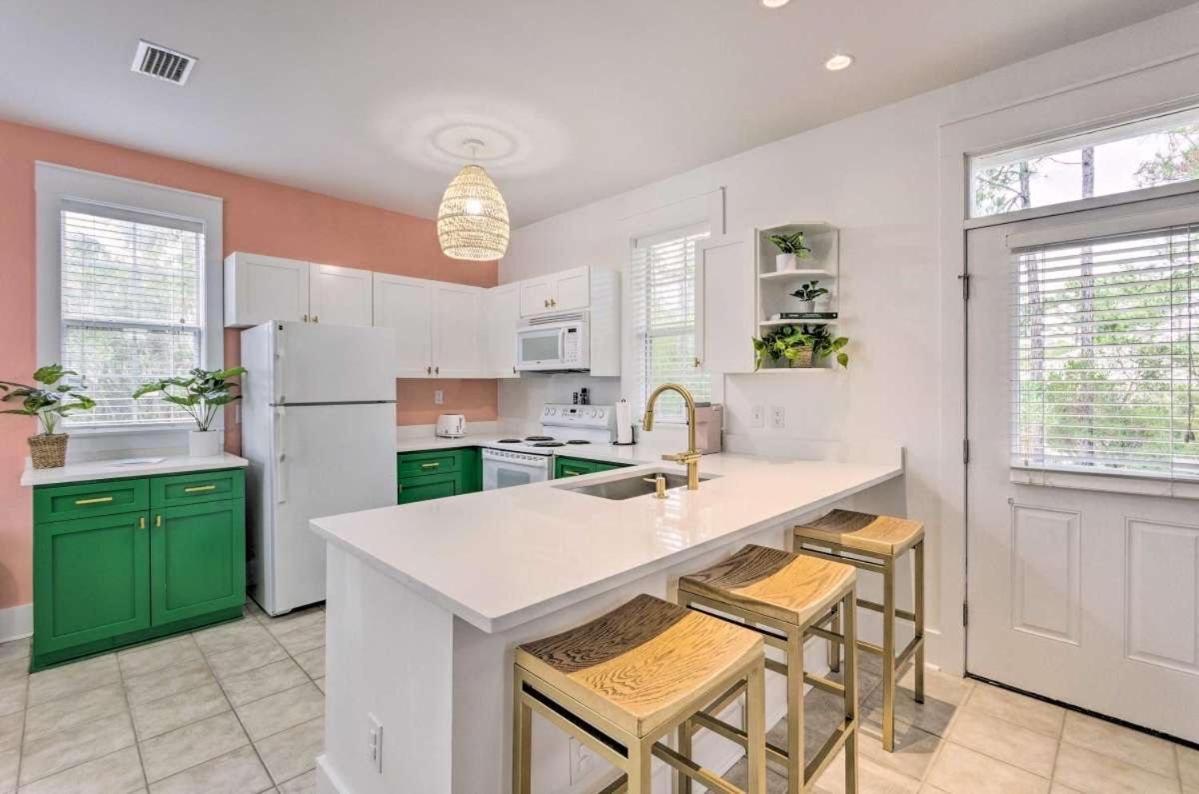 Beverly Bungalow Easy Walk To Seagrove Beach Santa Rosa Beach Bagian luar foto